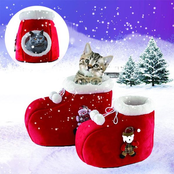 pet cat house christmas comfortable plush pet bed soothing cat bed warm tunnel house for cats winter sleeping mat accessory
pet cat house christmas comfortable plush pet bed soothing cat bed warm tunnel house for cats winter sleeping mat accessory