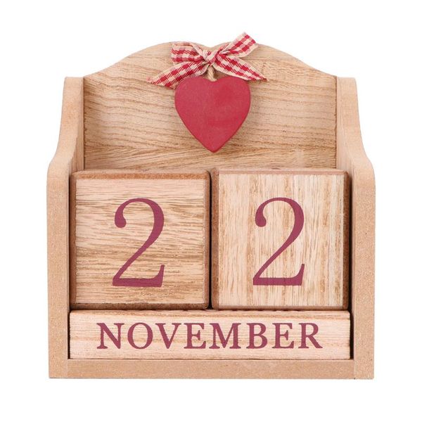 decorative objects & figurines creative wooden calendar unique perpetual adornment rural style pography props household decoration a50
decorative objects & figurines creative wooden calendar unique perpetual adornment rural style pography props household decoration a50