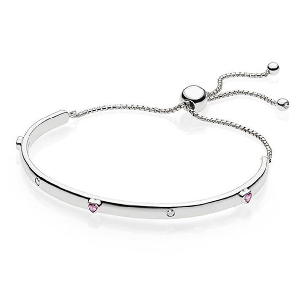 new 2021 valentine's day 100% 925 sterling silver bracelet heart shaped charm bead for women diy adjustable bangle gift, Black
new 2021 valentine's day 100% 925 sterling silver bracelet heart shaped charm bead for women diy adjustable bangle gift, Black