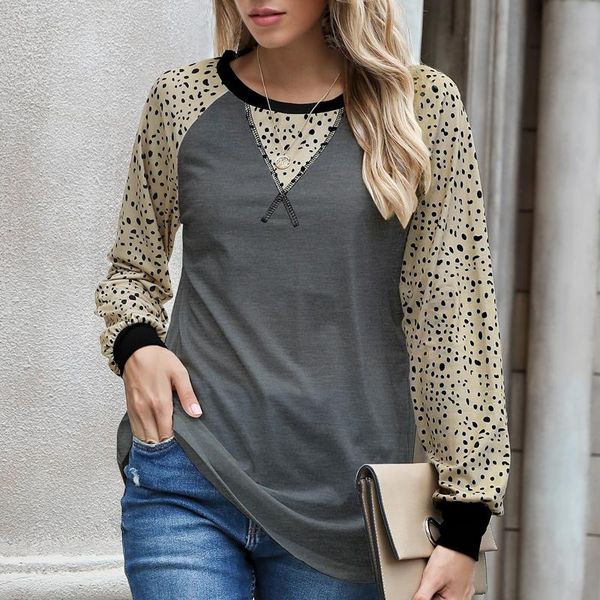 leopard print women tshirts casual long sleeve o-neck ladies pullover t-shirt chemise femme manche longue women t shirt, White
leopard print women tshirts casual long sleeve o-neck ladies pullover t-shirt chemise femme manche longue women t shirt, White