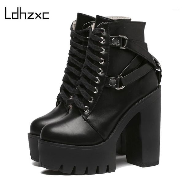 boots ldhzxc woman party ankle high heels punk fashion black women heel spring autumn lace-up soft leather platform shoes1
boots ldhzxc woman party ankle high heels punk fashion black women heel spring autumn lace-up soft leather platform shoes1