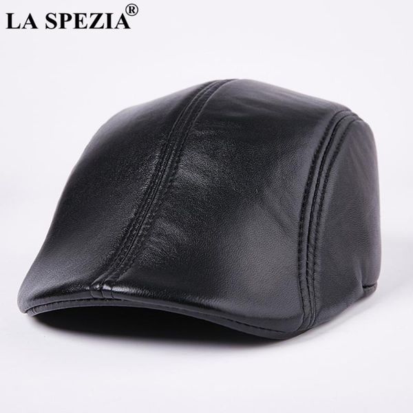 berets la spezia genuine leather for men casual black duckbill ivy caps male spring luxury italian brand directors flat hats, Blue;gray
berets la spezia genuine leather for men casual black duckbill ivy caps male spring luxury italian brand directors flat hats, Blue;gray