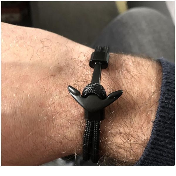 anchor bracelet men charm survival rope chain bracelets paracord fashion black color anchor bracelet male wrap metal spo jllybs
anchor bracelet men charm survival rope chain bracelets paracord fashion black color anchor bracelet male wrap metal spo jllybs
