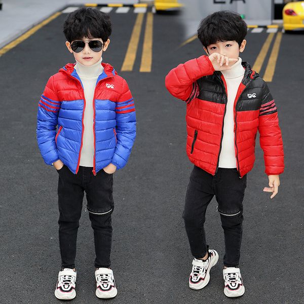 children's wear winter down cotton padded jacket 2019 new boys' thickened foreign style cotton padded jacket for children, Blue;gray
children's wear winter down cotton padded jacket 2019 new boys' thickened foreign style cotton padded jacket for children, Blue;gray