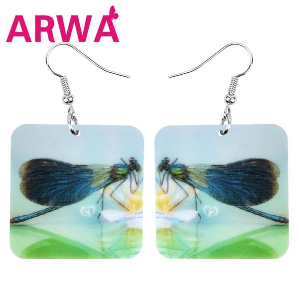 ARWA Acrylic Cute Dragonfly Earrings Realistic Big Insect Animal Dangle Drop Jewellery For Women Kid Girl Trendy Gift Decoration, Silver
ARWA Acrylic Cute Dragonfly Earrings Realistic Big Insect Animal Dangle Drop Jewellery For Women Kid Girl Trendy Gift Decoration, Silver