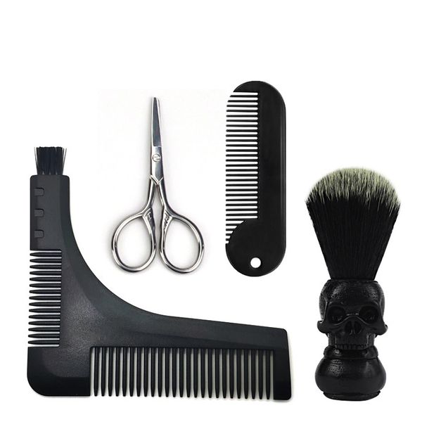 cross-border beard care tool beard style comed men beard repair set small scissors bever brush template
cross-border beard care tool beard style comed men beard repair set small scissors bever brush template