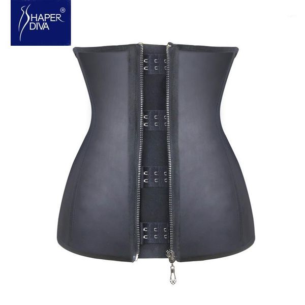 shaper waist trainer body for women deportiva latex waist cincher steel bone underbust corset1, Black;white
shaper waist trainer body for women deportiva latex waist cincher steel bone underbust corset1, Black;white