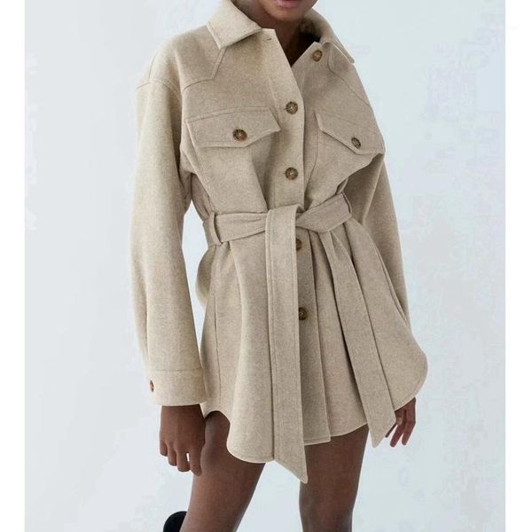 muyogrt woolen long shirt jackets with belt women autumn coat fashion -down collar thick warm outwear coats1, Black;brown
muyogrt woolen long shirt jackets with belt women autumn coat fashion -down collar thick warm outwear coats1, Black;brown