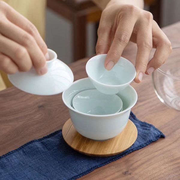 tangpin ceramic gaiwan 3 чашки чайных наборов портативный туристический чай набор питьевой программы tangpin керамический jlljua
tangpin ceramic gaiwan 3 чашки чайных наборов портативный туристический чай набор питьевой программы tangpin керамический jlljua