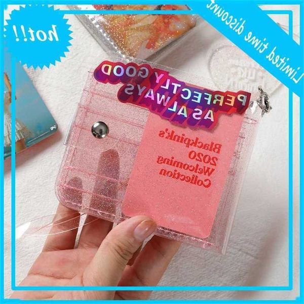 portable women clear wallet lanyard nice glitter bifold pure cardholder pouch office work, Brown;gray
portable women clear wallet lanyard nice glitter bifold pure cardholder pouch office work, Brown;gray