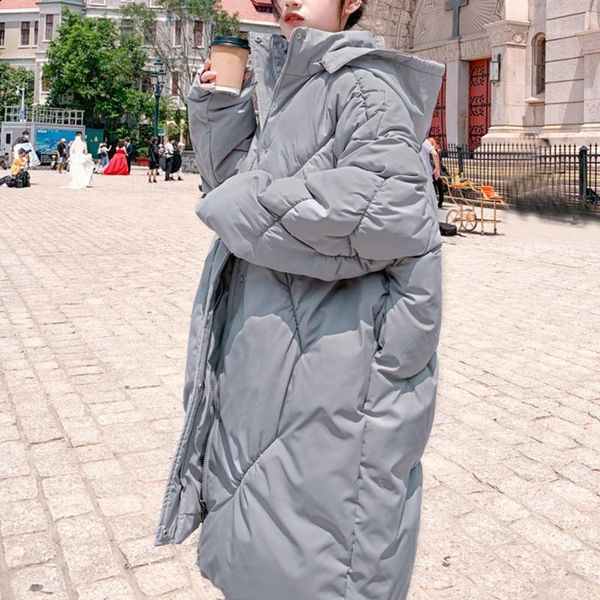 winter 2020 black down jacket women hooded oversized long quilted jacket korean style drop shoulder loose coat1
winter 2020 black down jacket women hooded oversized long quilted jacket korean style drop shoulder loose coat1