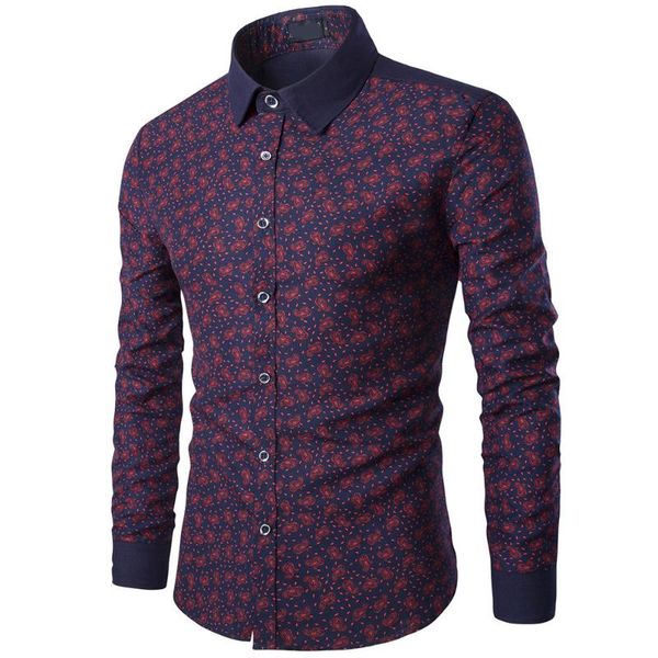men's casual shirts streetwear men youth printed fashion street dress slim autumn british style 2021 hombre smart male moownuc, White;black
men's casual shirts streetwear men youth printed fashion street dress slim autumn british style 2021 hombre smart male moownuc, White;black
