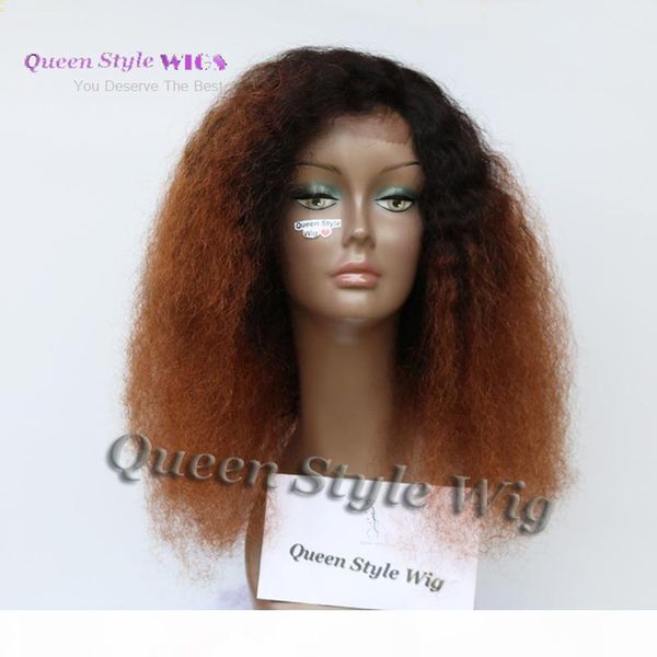 ombre brown #2 33 afro kinky curly virgin hair lace closure front wig glueless blending 100% virgin human hair lace closure wigs, Black;brown
ombre brown #2 33 afro kinky curly virgin hair lace closure front wig glueless blending 100% virgin human hair lace closure wigs, Black;brown