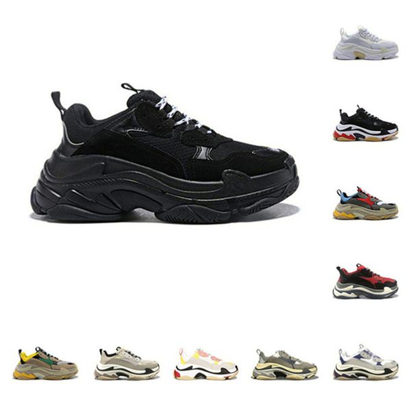 2020 fashion crystal bottom paris 17fw triple s mens designer sneakers vintage dad platform women luxury casual shoes sports trainers k05, Black
2020 fashion crystal bottom paris 17fw triple s mens designer sneakers vintage dad platform women luxury casual shoes sports trainers k05, Black
