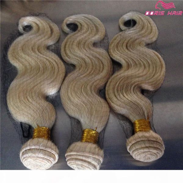 luxury blond 613 color remy hair weave bundles brazilian indian human hair wefts body wave colored dyeable dhl, Black
luxury blond 613 color remy hair weave bundles brazilian indian human hair wefts body wave colored dyeable dhl, Black