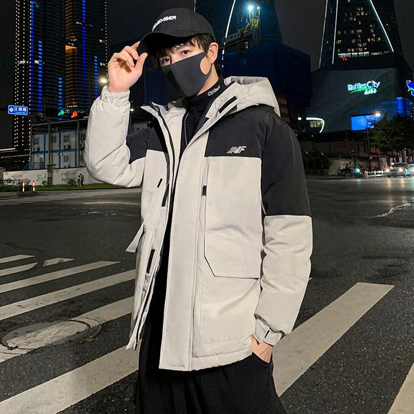 2020 new down jacket men's medium and long thick warm hooded coat outdoor white duck down cold proof suit cne fast shipping, Black
2020 new down jacket men's medium and long thick warm hooded coat outdoor white duck down cold proof suit cne fast shipping, Black