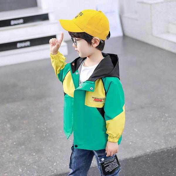 boy's western style new style cardigan 2020 spring korean-style children mixed colors trench coat spring and autumn children, Blue;gray
boy's western style new style cardigan 2020 spring korean-style children mixed colors trench coat spring and autumn children, Blue;gray