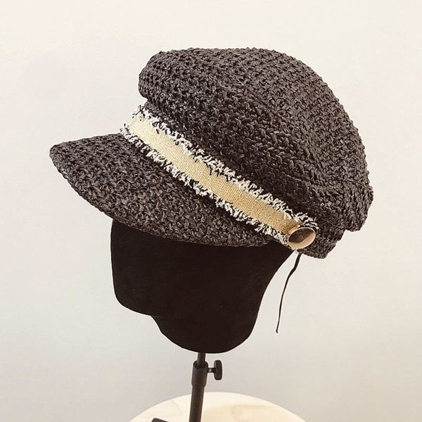 women cloche flat straw summer cap for girl new fashion upf 50+ uv sun protective visor street beach hat y200714, Blue;gray
women cloche flat straw summer cap for girl new fashion upf 50+ uv sun protective visor street beach hat y200714, Blue;gray
