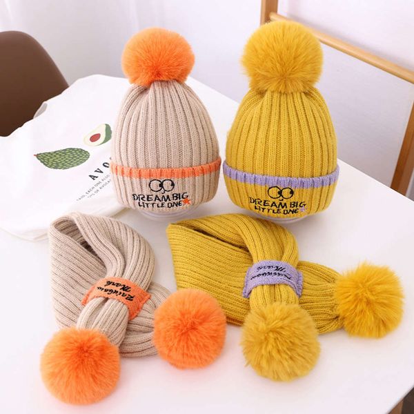 and two girls wool boys piece warm winter children's scarf set korean baby hat m3n4, Red;brown
and two girls wool boys piece warm winter children's scarf set korean baby hat m3n4, Red;brown