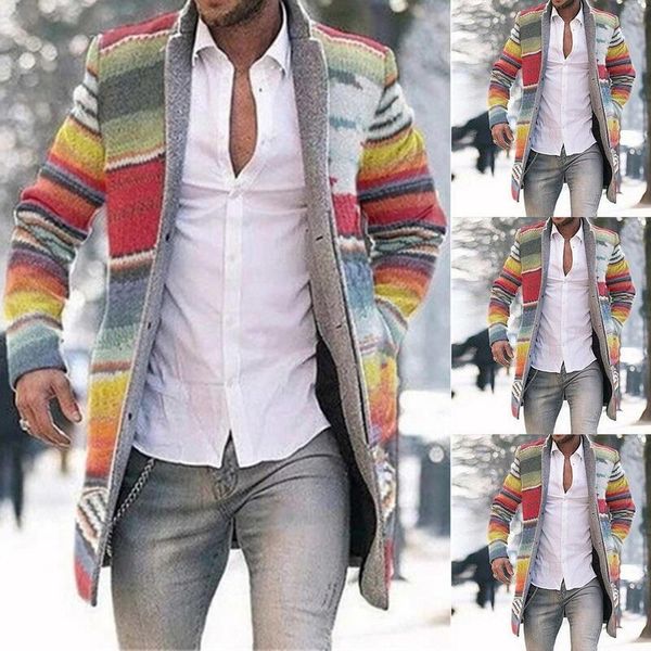 men's trench coats classic coat man casual windbreaker long slim fit winter jacket autumn striped print, Tan;black
men's trench coats classic coat man casual windbreaker long slim fit winter jacket autumn striped print, Tan;black