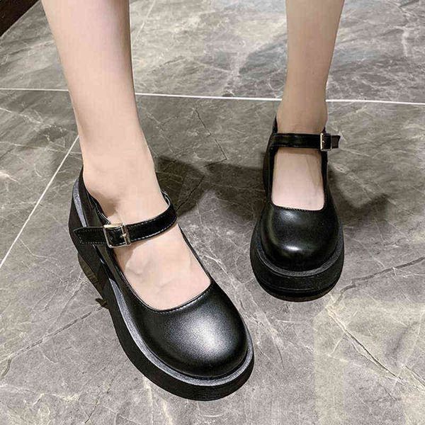 dress shoes spring autumn lolita women mary janes flat on platform buckle strap girls retro black thick sole ladies 8832n 220309
dress shoes spring autumn lolita women mary janes flat on platform buckle strap girls retro black thick sole ladies 8832n 220309