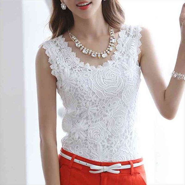 blouse women summer sleeveless blouse 3xl 4xl plus size women o-neck lace blusas d154, White
blouse women summer sleeveless blouse 3xl 4xl plus size women o-neck lace blusas d154, White