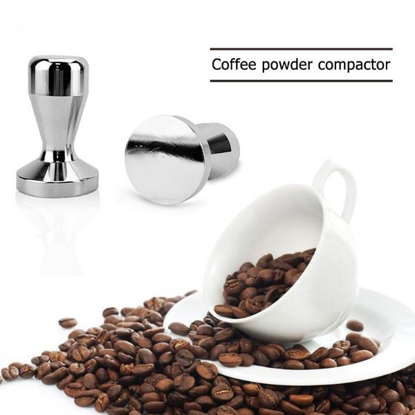 49-58mm stainless steel tamper color compactor hammer cloth powder machine accessories coffee tools q0109 
49-58mm stainless steel tamper color compactor hammer cloth powder machine accessories coffee tools q0109
