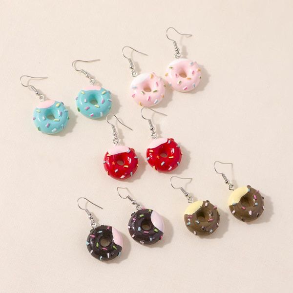 new summer cute donuts earrings for women resin lovely girls cartoon dangle earring 2020 statement fashion jewelry funny party, Silver
new summer cute donuts earrings for women resin lovely girls cartoon dangle earring 2020 statement fashion jewelry funny party, Silver
