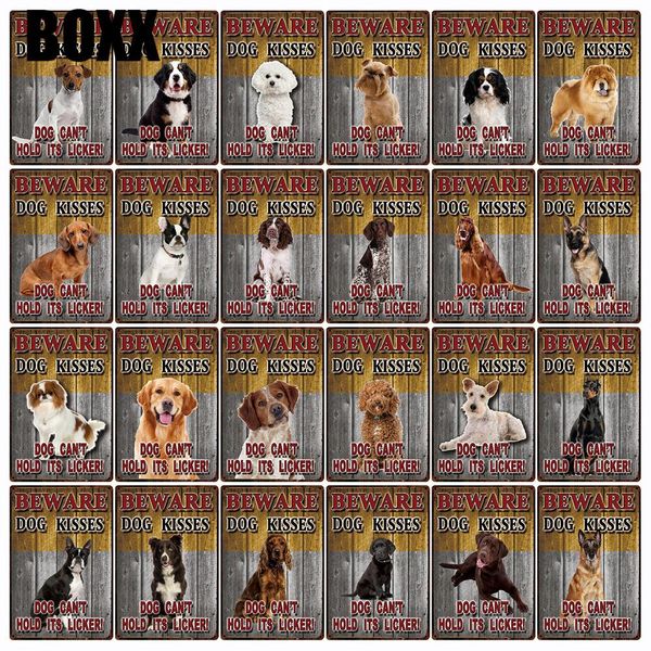 beware dog kisses dachshund border collie metal sign tin poster home decor bar wall art painting 20*30 cm size
beware dog kisses dachshund border collie metal sign tin poster home decor bar wall art painting 20*30 cm size
