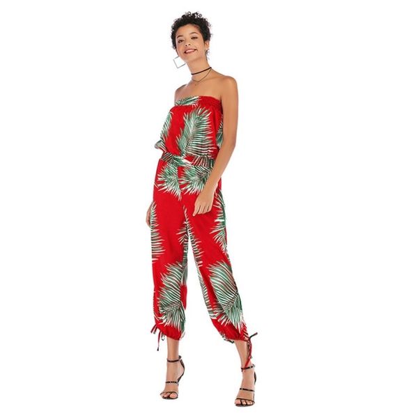 summer horizontal neck slim backless printed casual chiffon jumpsuits for women, Black;white
summer horizontal neck slim backless printed casual chiffon jumpsuits for women, Black;white