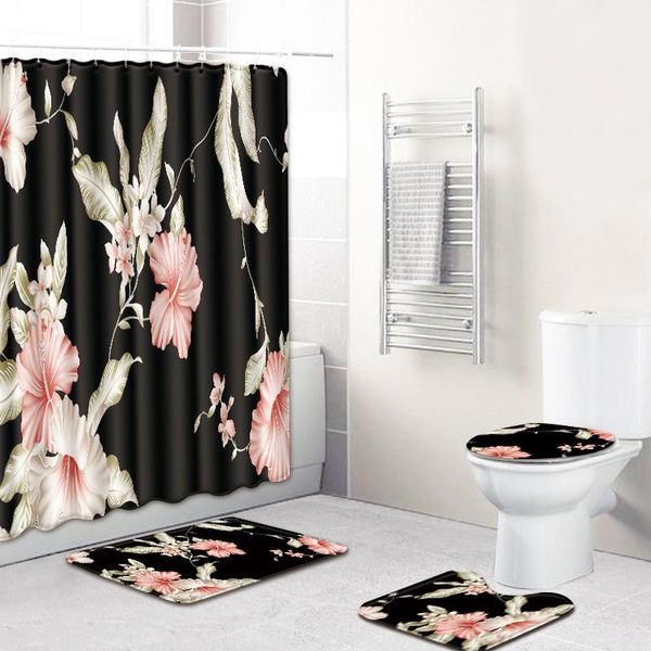 shower curtains fantasy flowers waterproof bathroom curtain set toilet mat accessories carpet in bath mats 180*180cm
shower curtains fantasy flowers waterproof bathroom curtain set toilet mat accessories carpet in bath mats 180*180cm