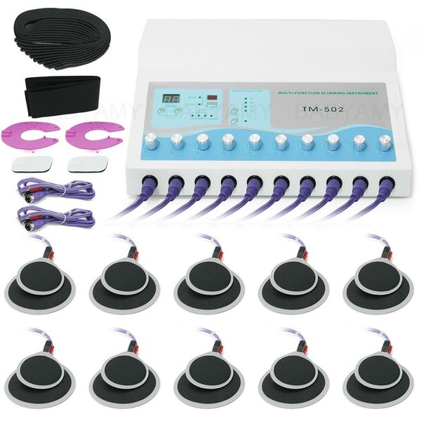 tm 502 body slimming ems muscle stimulator electrostimulation machine russian waves muscle stimulator 10 pair pad
tm 502 body slimming ems muscle stimulator electrostimulation machine russian waves muscle stimulator 10 pair pad