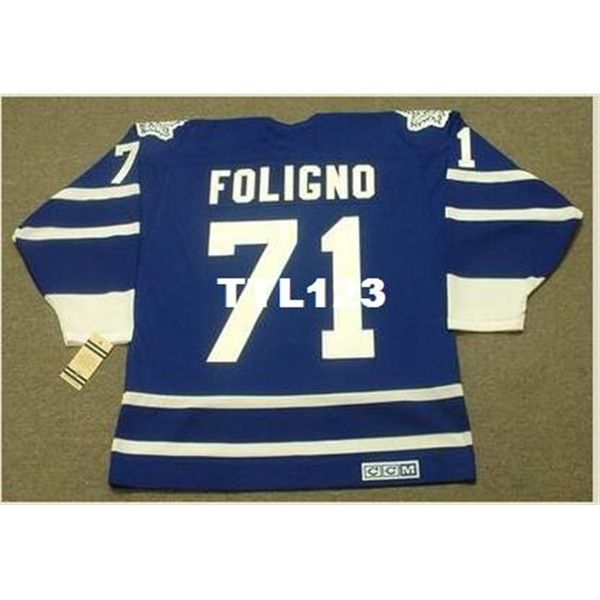 mens #71 mike foligno toronto maple leafs 1992 ccm vintage hockey jersey or custom any name or number retro jersey, Black
mens #71 mike foligno toronto maple leafs 1992 ccm vintage hockey jersey or custom any name or number retro jersey, Black
