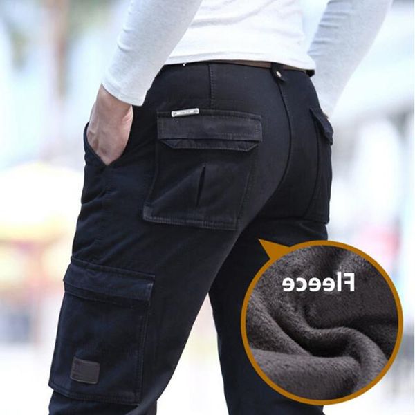 fleece warm winter cargo men casual loose multi-pocket men's military army green black khaki pants man trousers
fleece warm winter cargo men casual loose multi-pocket men's military army green black khaki pants man trousers