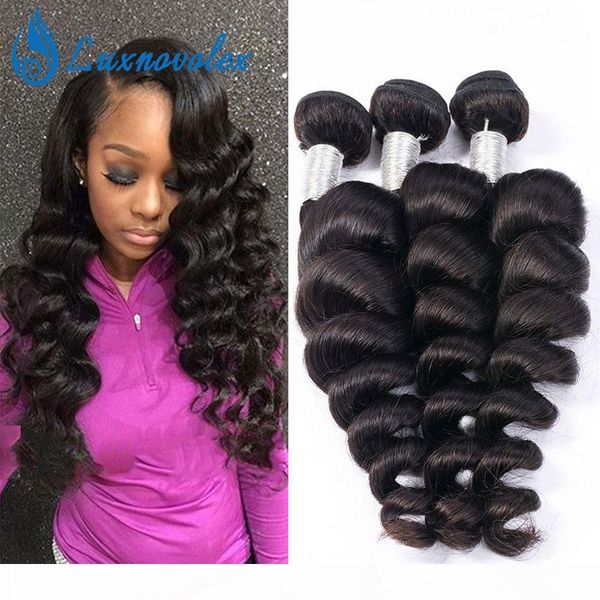 brazilian human hair weft loose wave 3 bundles unprocessed brazilian virgin hair loose wave bundles hair extensions natural color, Black
brazilian human hair weft loose wave 3 bundles unprocessed brazilian virgin hair loose wave bundles hair extensions natural color, Black