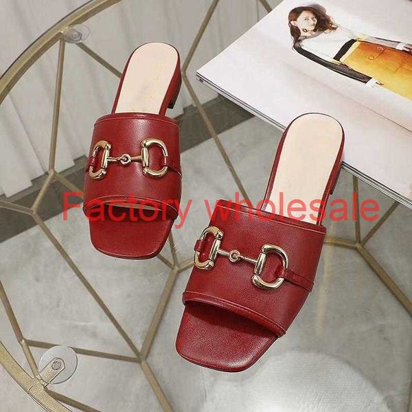 low heeled slippers women 2020 europe and america summer horse hold button style square head flat bottom casual sandals with box and dustbag, Black
low heeled slippers women 2020 europe and america summer horse hold button style square head flat bottom casual sandals with box and dustbag, Black