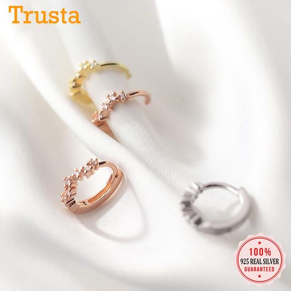 trustdavis genuine minimalist 925 sterling silver fashion shiny cz hoop earring for women wedding party s925 jewelry gift da1331, Golden;silver
trustdavis genuine minimalist 925 sterling silver fashion shiny cz hoop earring for women wedding party s925 jewelry gift da1331, Golden;silver
