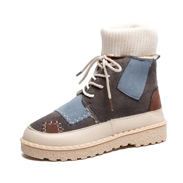 cuzullaa winter plush lining women patchwork ankle boots high shoes lady turned-over edge boots female booties size 35-40, Black
cuzullaa winter plush lining women patchwork ankle boots high shoes lady turned-over edge boots female booties size 35-40, Black