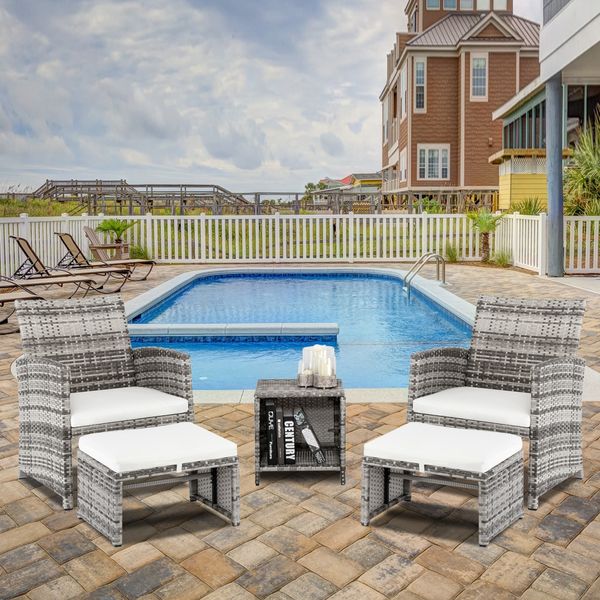 5 pcs outdoor patio garden furniture pe rattan wicker sofa sectional with tea table conversation sets
5 pcs outdoor patio garden furniture pe rattan wicker sofa sectional with tea table conversation sets