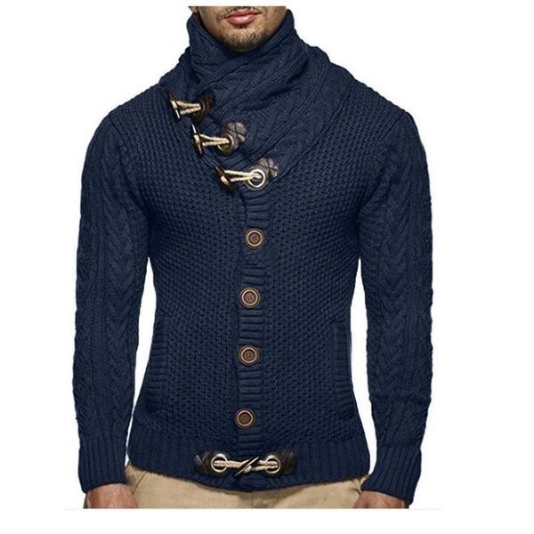 cardigan men's sweater fashion knitted stand collar sweater men clothig long sleeve solid color button cardigan coat, White;black
cardigan men's sweater fashion knitted stand collar sweater men clothig long sleeve solid color button cardigan coat, White;black