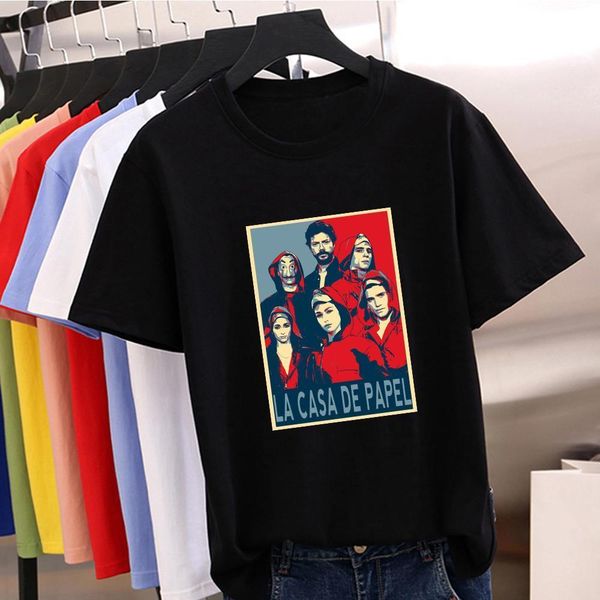 popular tv series la casa de papel print t-shirt money heist exquisite t shirt punk streetwear casual loose multicolor tshirt, White
popular tv series la casa de papel print t-shirt money heist exquisite t shirt punk streetwear casual loose multicolor tshirt, White