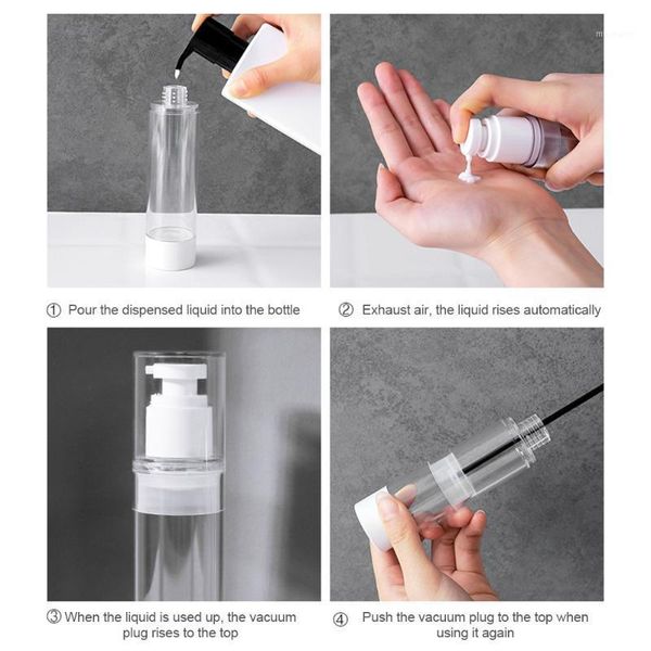 transparent travel empty spray bottle press type small plastic portable vacuum pressing watering lotion refillable bottle1
transparent travel empty spray bottle press type small plastic portable vacuum pressing watering lotion refillable bottle1