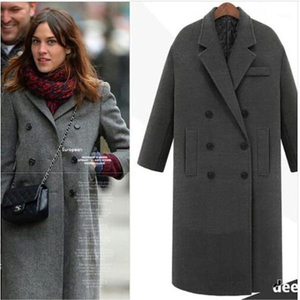 autumn winter wool long coat jacket casual double breasted christmas blazer outwear elegant v-neck women coat bayan mont1, Tan;black
autumn winter wool long coat jacket casual double breasted christmas blazer outwear elegant v-neck women coat bayan mont1, Tan;black