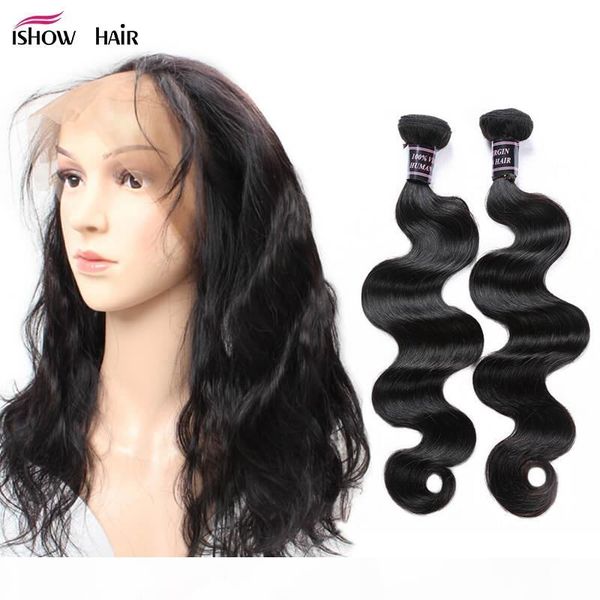 wholesale 360 body wave lace closure with 2bundles virgin hair extensions 8a peruvian brazilian hair indian virgin human hair, Black
wholesale 360 body wave lace closure with 2bundles virgin hair extensions 8a peruvian brazilian hair indian virgin human hair, Black