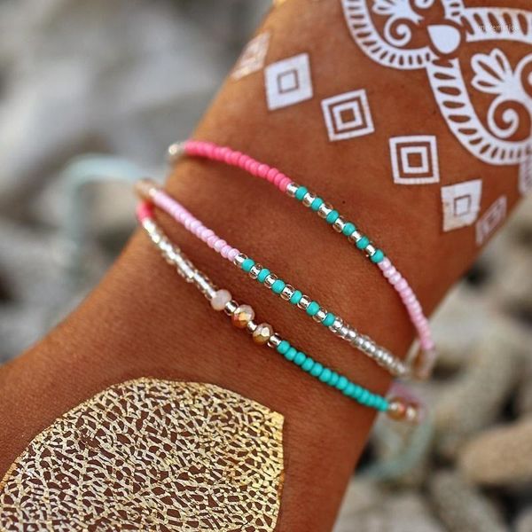 bohemian colorful braided beads multi-layer bangle bracelet cute weave rope beaded wrap bangles anklets bracelets women jewelry1, Golden;silver
bohemian colorful braided beads multi-layer bangle bracelet cute weave rope beaded wrap bangles anklets bracelets women jewelry1, Golden;silver