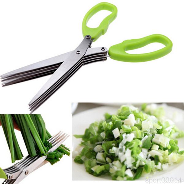 stainless steel cooking tools kitchen accessories knives 5 layers sushi shredded scallion cut herb spices scissors
stainless steel cooking tools kitchen accessories knives 5 layers sushi shredded scallion cut herb spices scissors