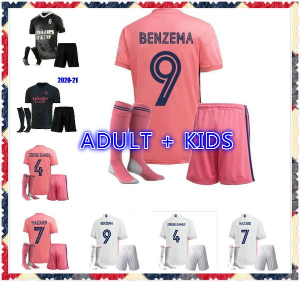real madrid jerseys 20 21 soccer jersey hazard sergio ramos benzema vinicius camiseta football shirts uniforms kids kit bale 2020 2021, Black
real madrid jerseys 20 21 soccer jersey hazard sergio ramos benzema vinicius camiseta football shirts uniforms kids kit bale 2020 2021, Black