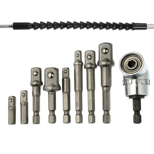 professional hand tool sets -8 pieces socket adapter impact hex shank drill nut driver power bits extension bar set 12 inch with 1 right ang
professional hand tool sets -8 pieces socket adapter impact hex shank drill nut driver power bits extension bar set 12 inch with 1 right ang
