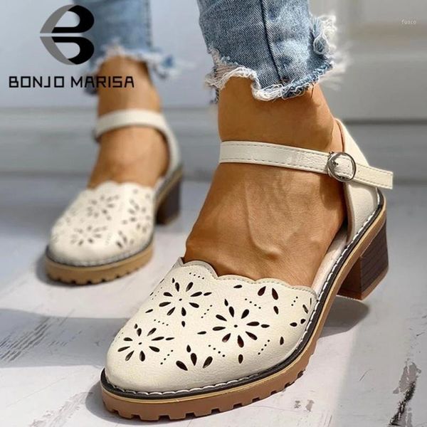 sandals bonjomarisa retro lady summer round toe sewing buckle solid women cover heel high heels brand shoes woman1, Black
sandals bonjomarisa retro lady summer round toe sewing buckle solid women cover heel high heels brand shoes woman1, Black
