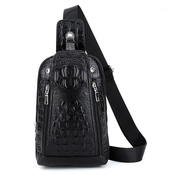 new fashion alligator men waist packs male casual chest pack boy brand design leather chest package shoulder bags1
new fashion alligator men waist packs male casual chest pack boy brand design leather chest package shoulder bags1